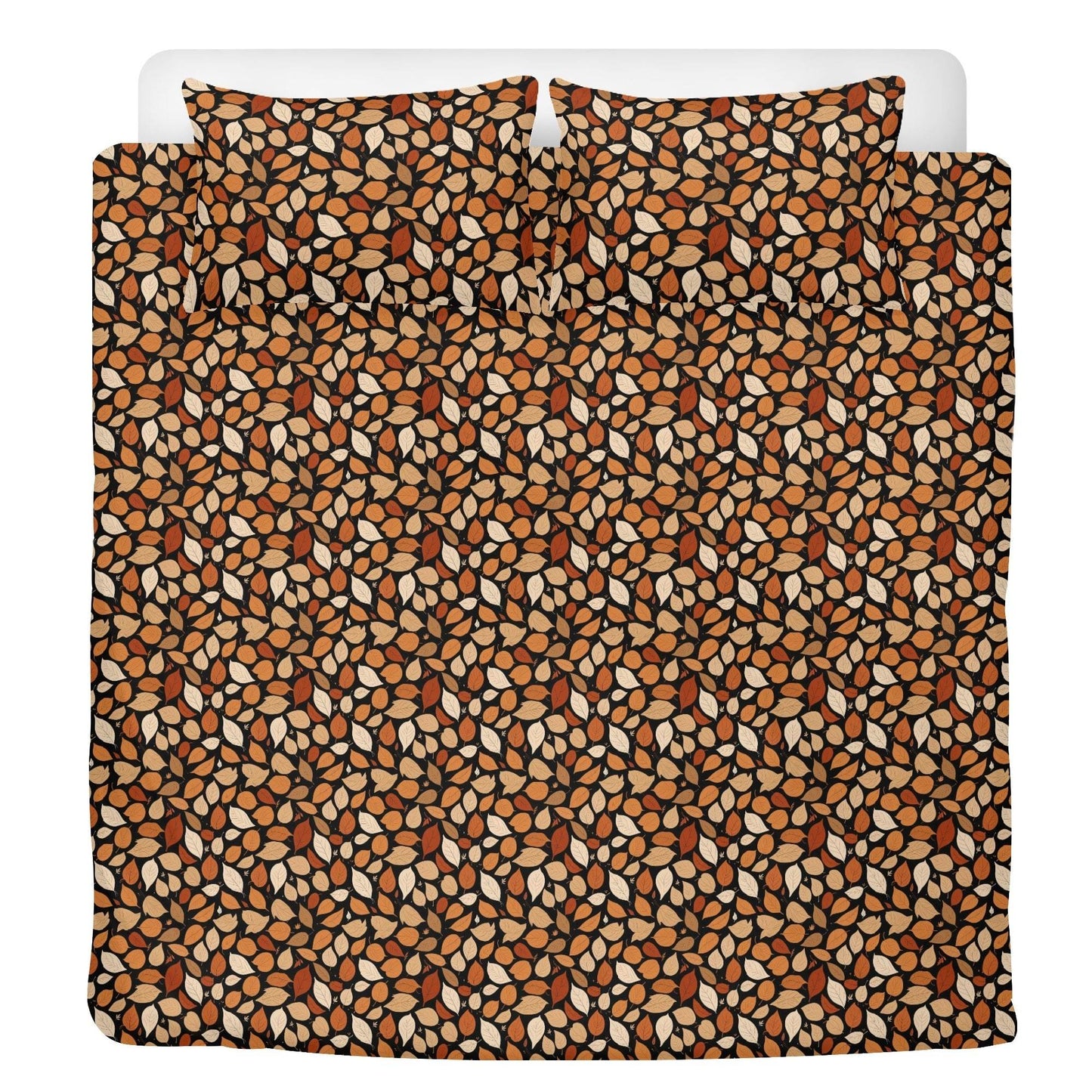 Red Leaves 3 Pcs Beddings - DeRose Seasonal