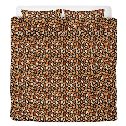 Red Leaves 3 Pcs Beddings - DeRose Seasonal