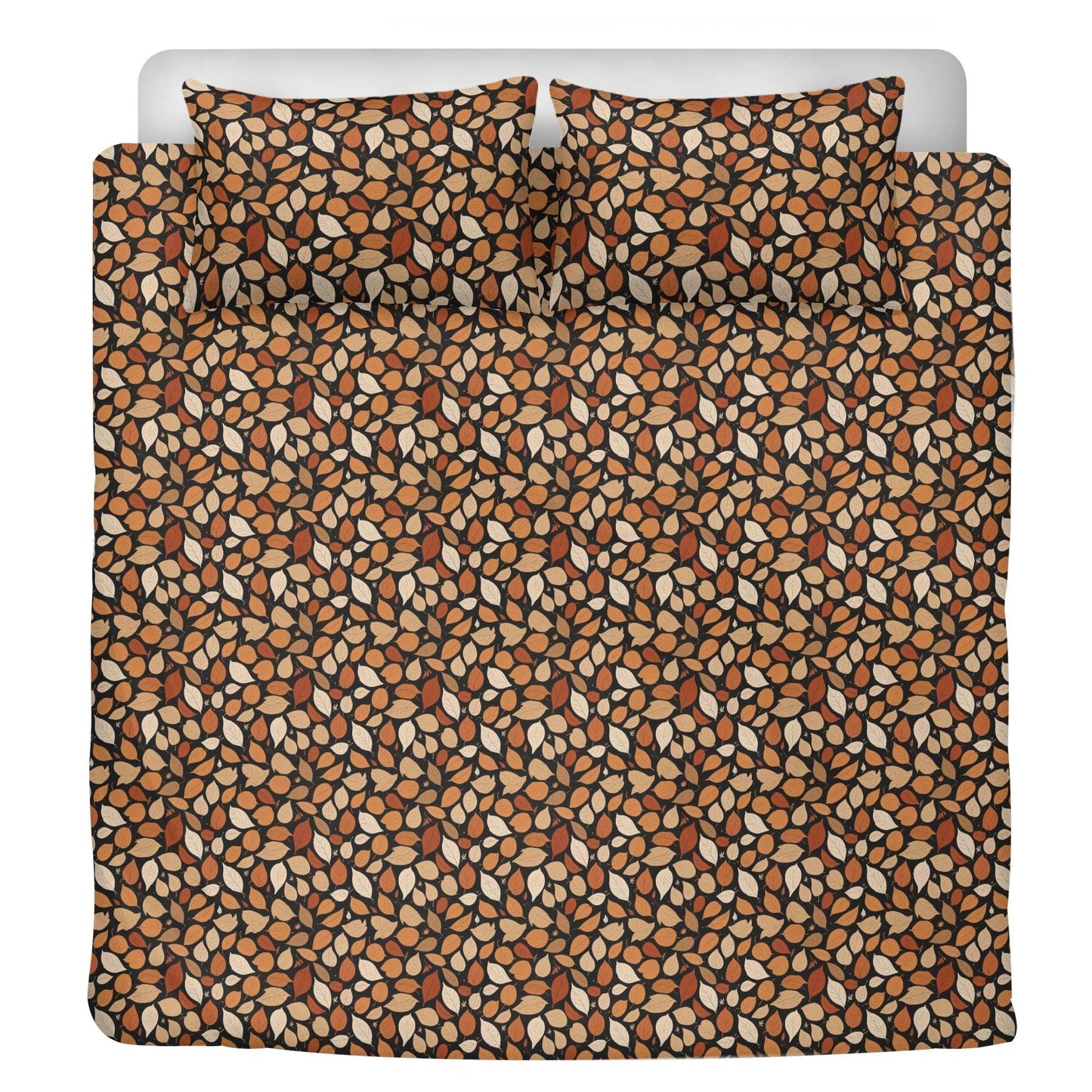 Red Leaves 3 Pcs Beddings - DeRose Seasonal
