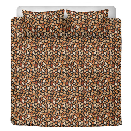 Red Leaves 3 Pcs Beddings - DeRose Seasonal