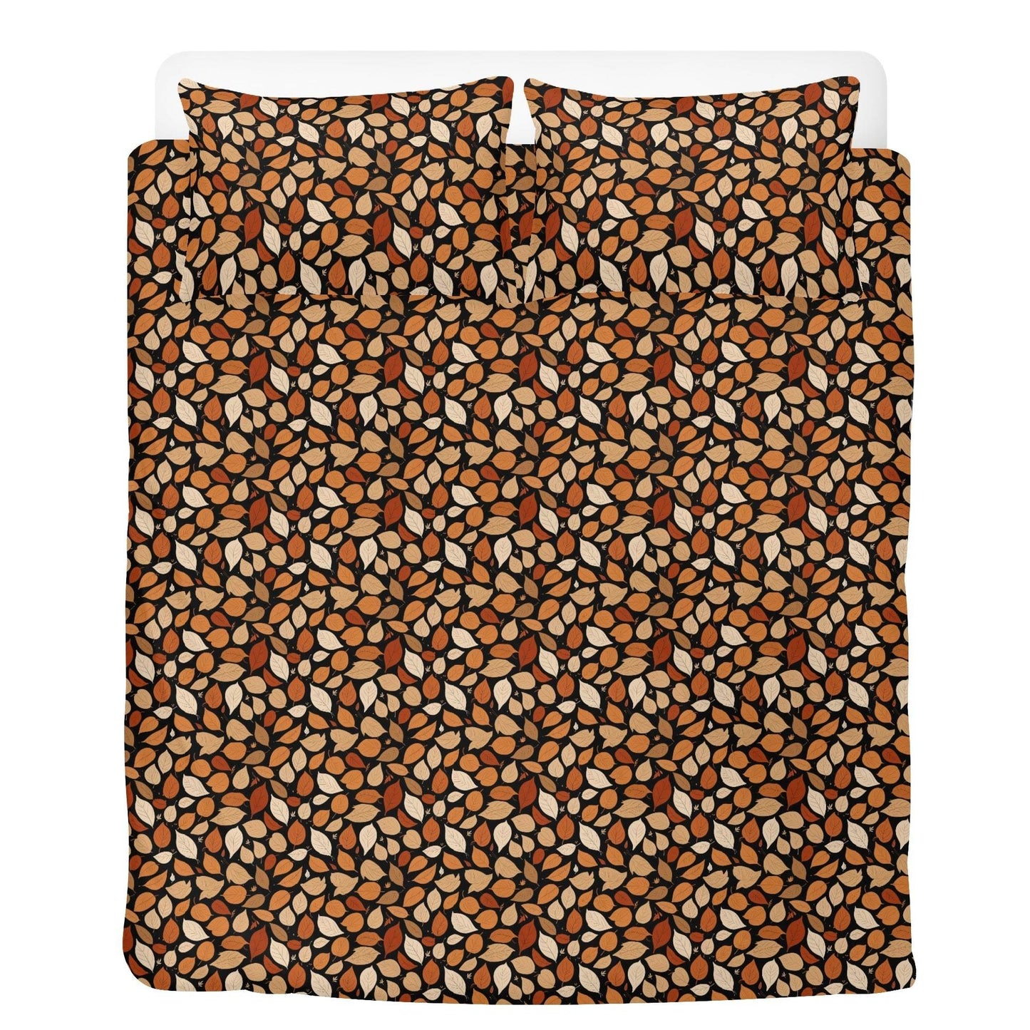 Red Leaves 3 Pcs Beddings - DeRose Seasonal