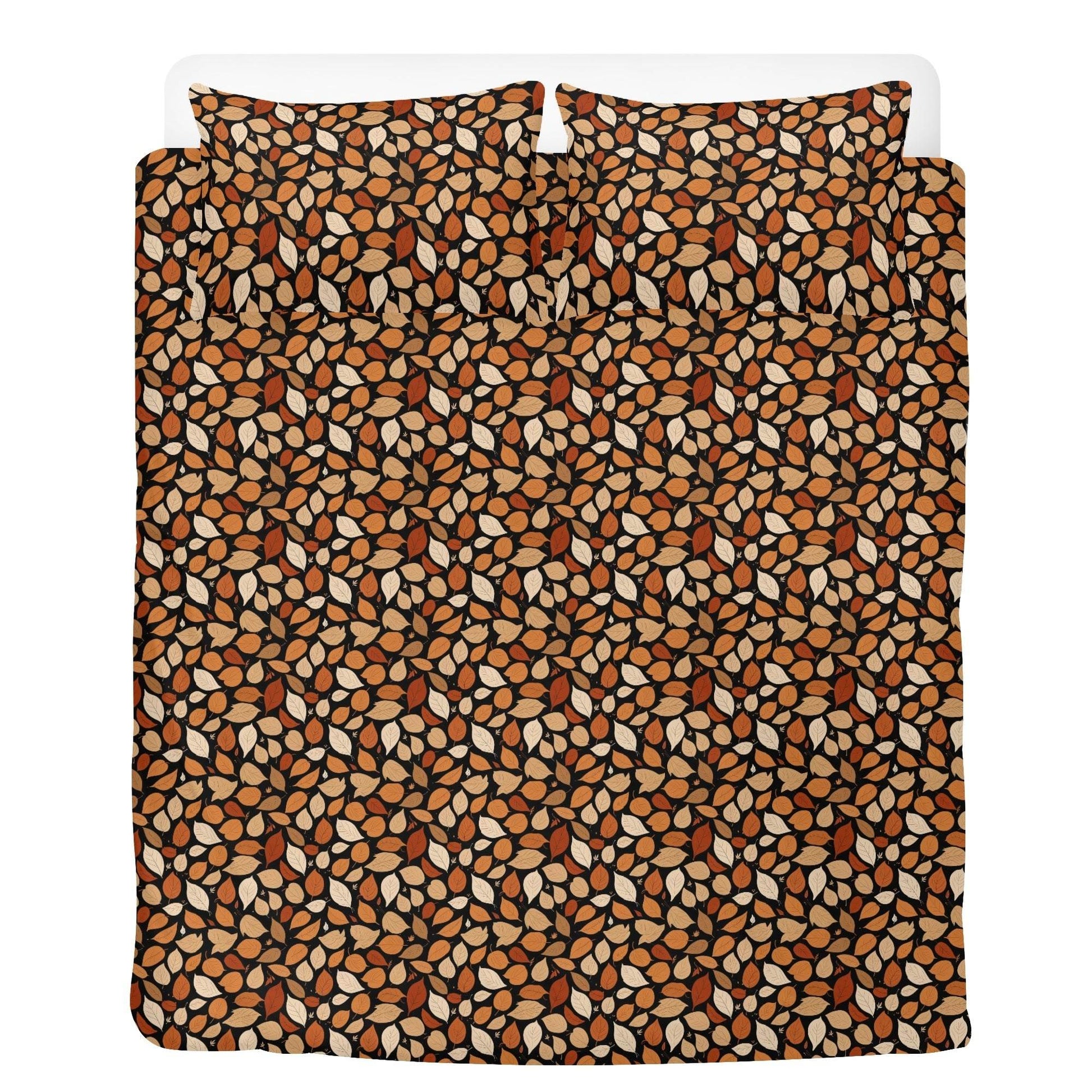 Red Leaves 3 Pcs Beddings - DeRose Seasonal