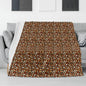 Red Leaves Flannel Breathable Blanket 4 Sizes - DeRose Seasonal