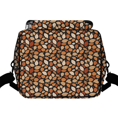 Red Leaves Insulated Leakproof Cooler Bag Lunch Box - DeRose Seasonal