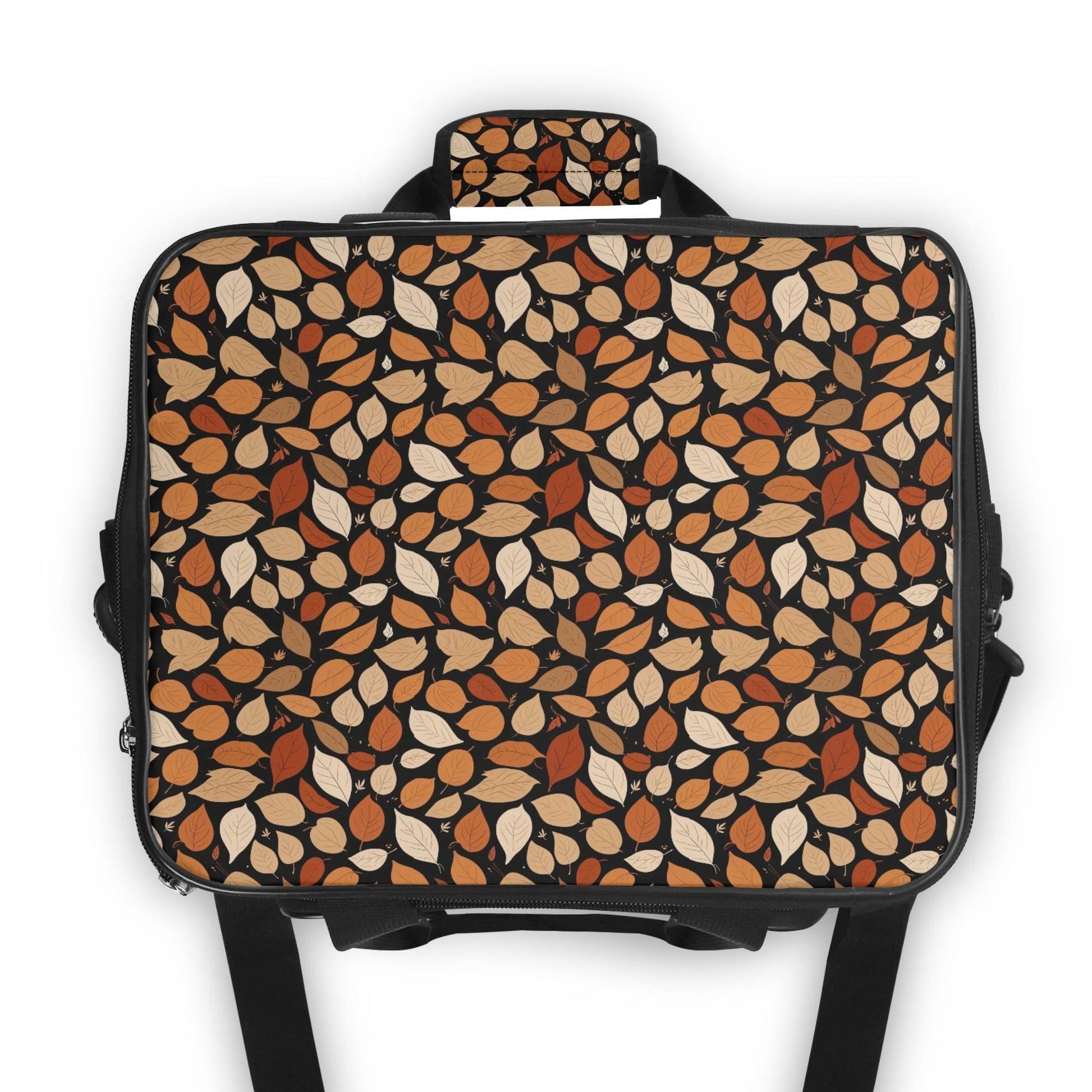Red Leaves Insulated Leakproof Cooler Bag Lunch Box - DeRose Seasonal