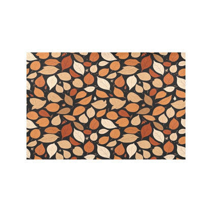 Red Leaves Table Placemat (set of 6) Placemats 12" x 18" (Set of 6) DeRose Seasonal