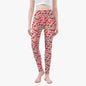 Red Little Hearts Women's Yoga Pants - DeRose Seasonal