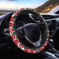 Red and White Poinsettia Flower Vehicle Bundle - DeRose Seasonal