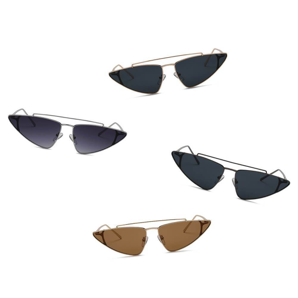 COHASSET - Women's Small Retro Vintage Cat Eye Sunglasses - DeRose Seasonal