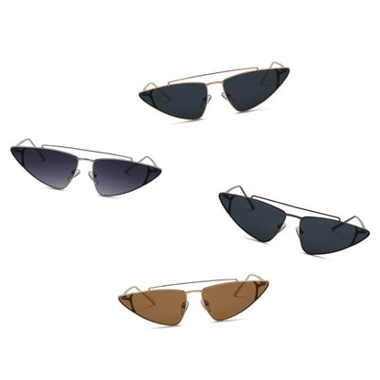 COHASSET - Women's Small Retro Vintage Cat Eye Sunglasses - DeRose Seasonal