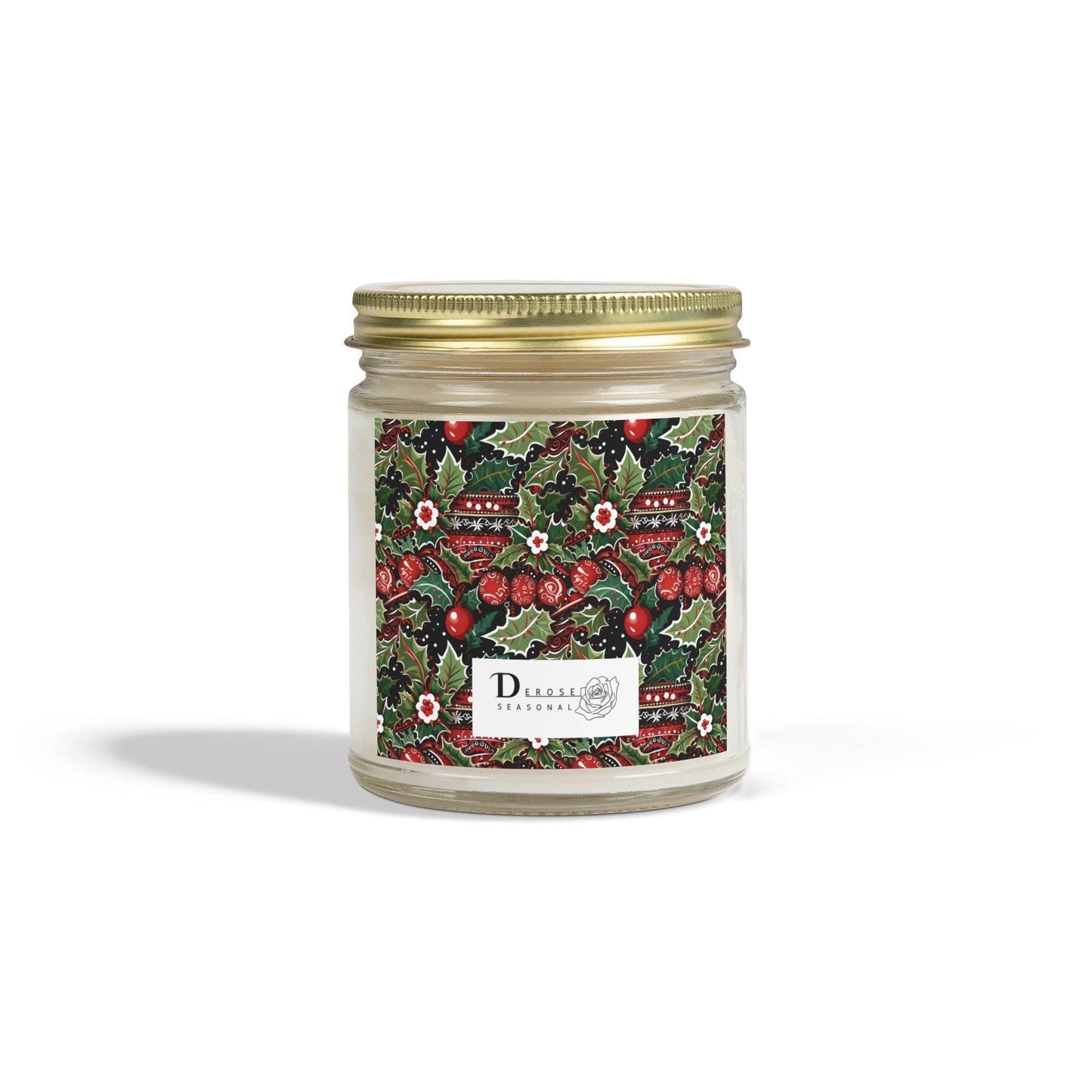 Scented Christmas Candle (4oz, 9oz) - DeRose Seasonal