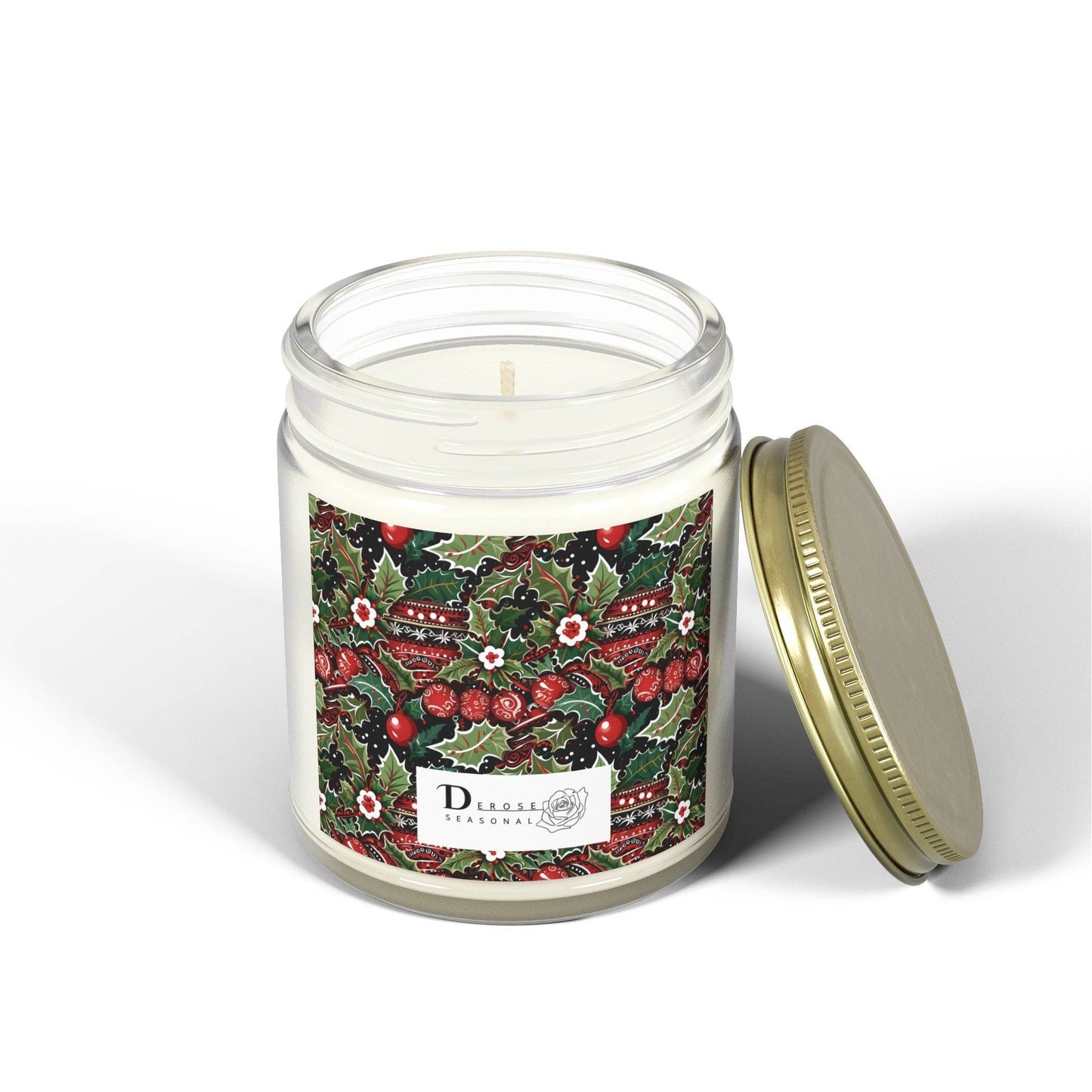 Scented Christmas Candle (4oz, 9oz) - DeRose Seasonal