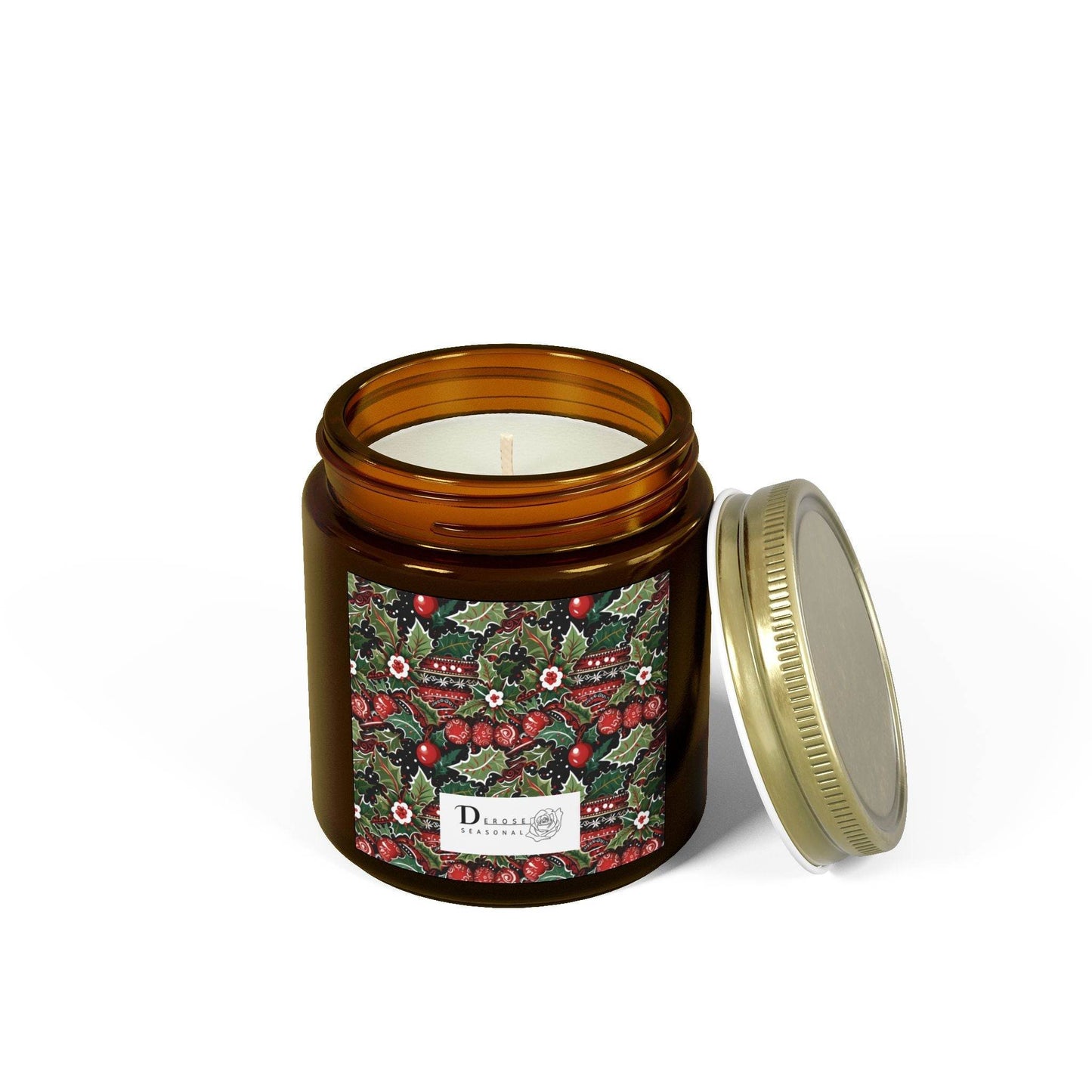 Scented Christmas Candle (4oz, 9oz) - DeRose Seasonal