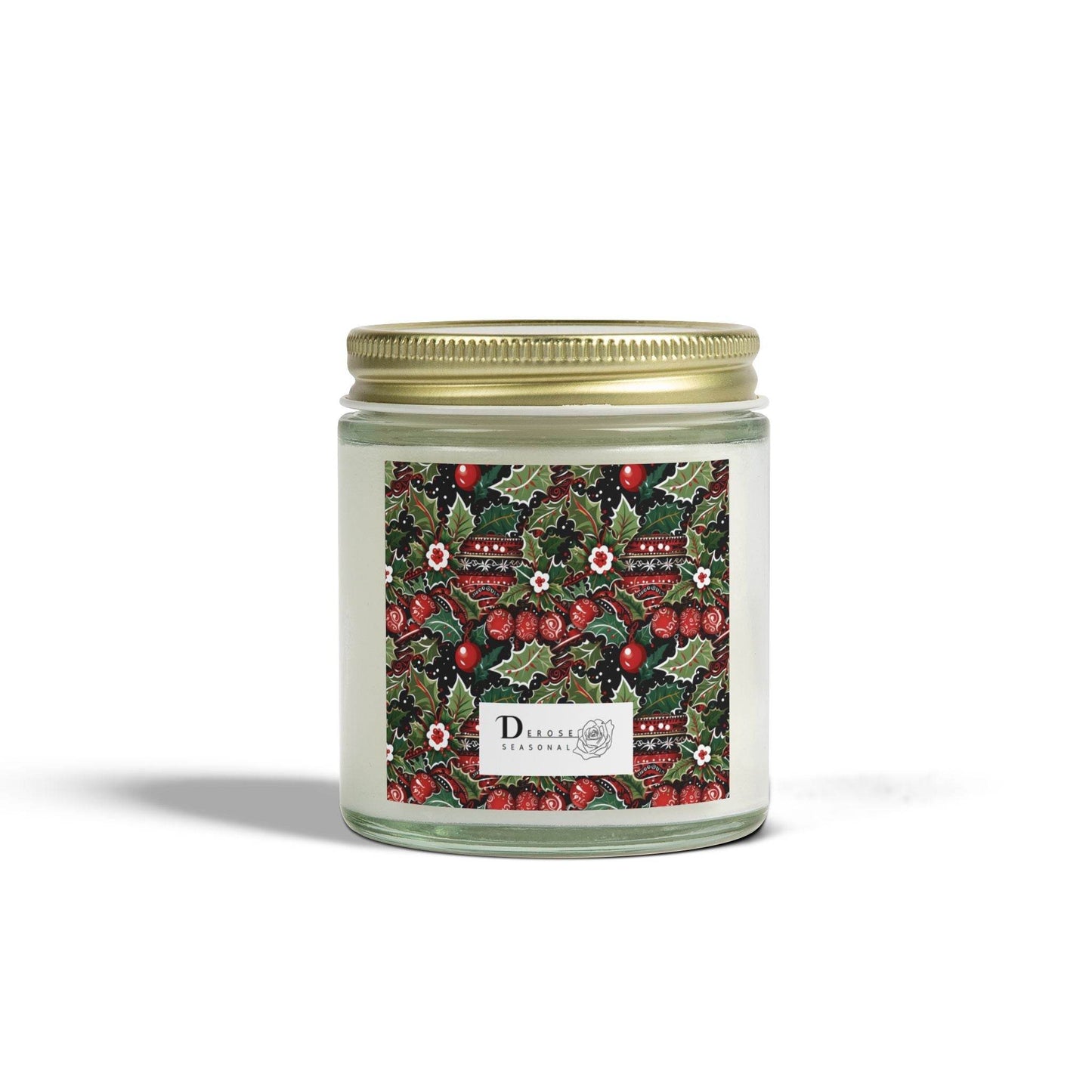 Scented Christmas Candle (4oz, 9oz) - DeRose Seasonal