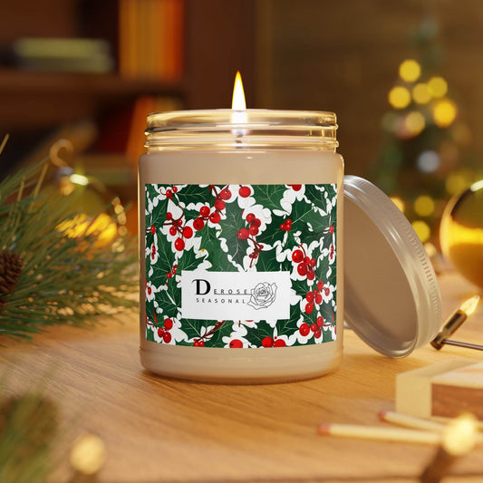 Scented Christmas Candle, 9oz - DeRose Seasonal