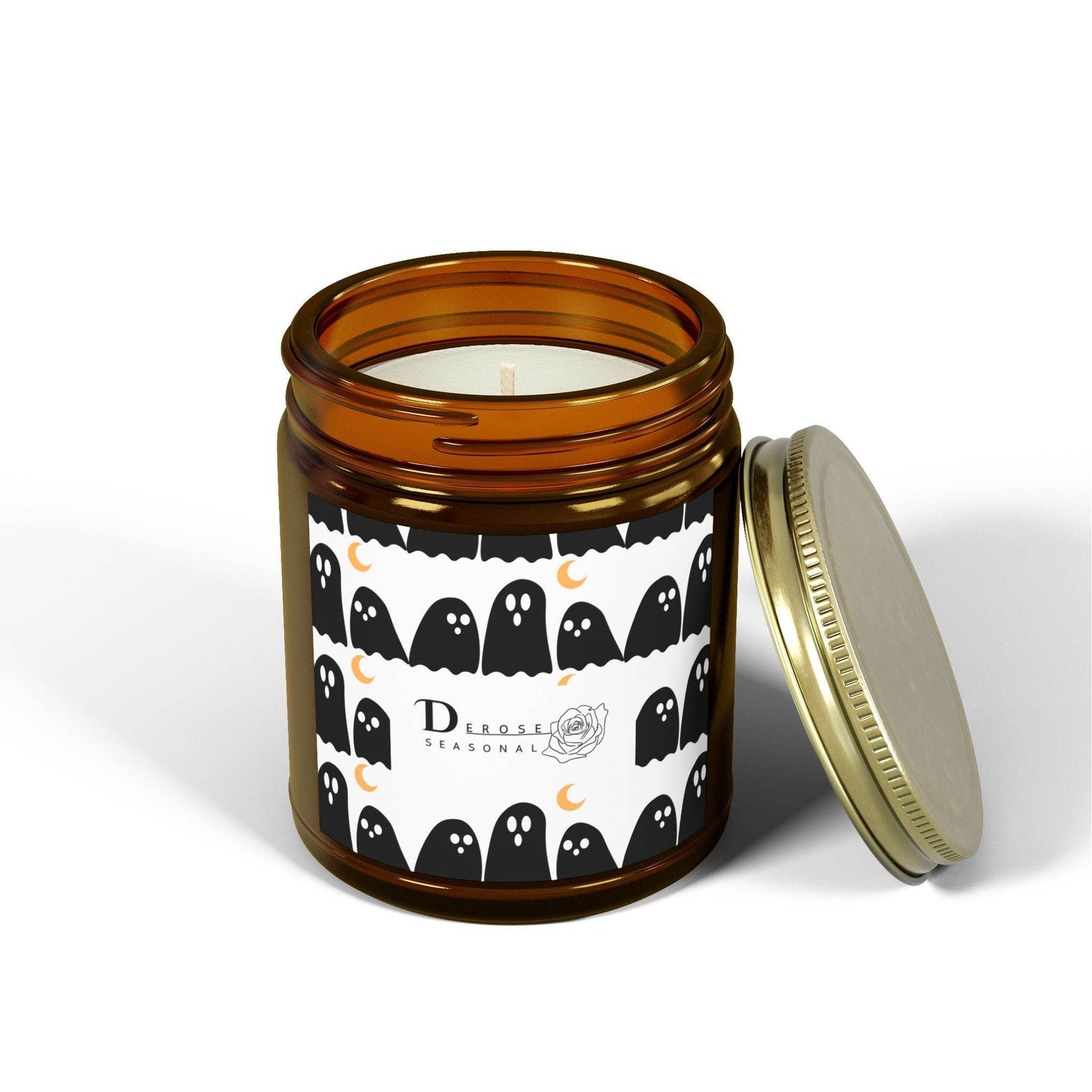 Scented Ghost Candles (4oz, 9oz) by DeRose - DeRose Seasonal