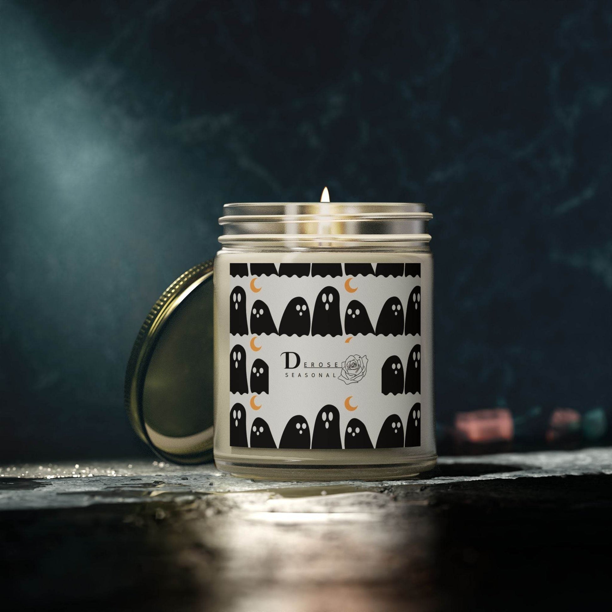 Scented Ghost Candles (4oz, 9oz) by DeRose - DeRose Seasonal
