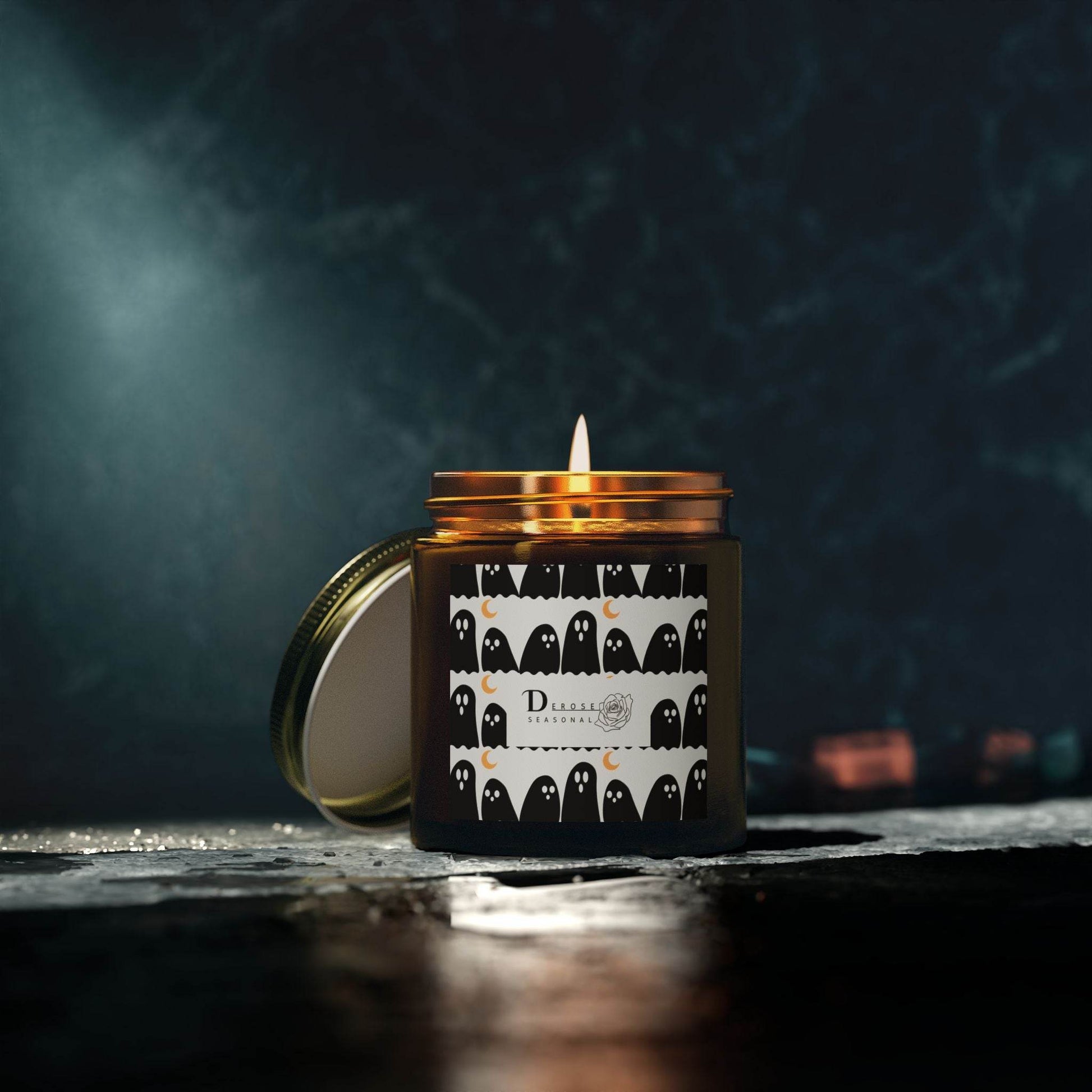 Scented Ghost Candles (4oz, 9oz) by DeRose - DeRose Seasonal