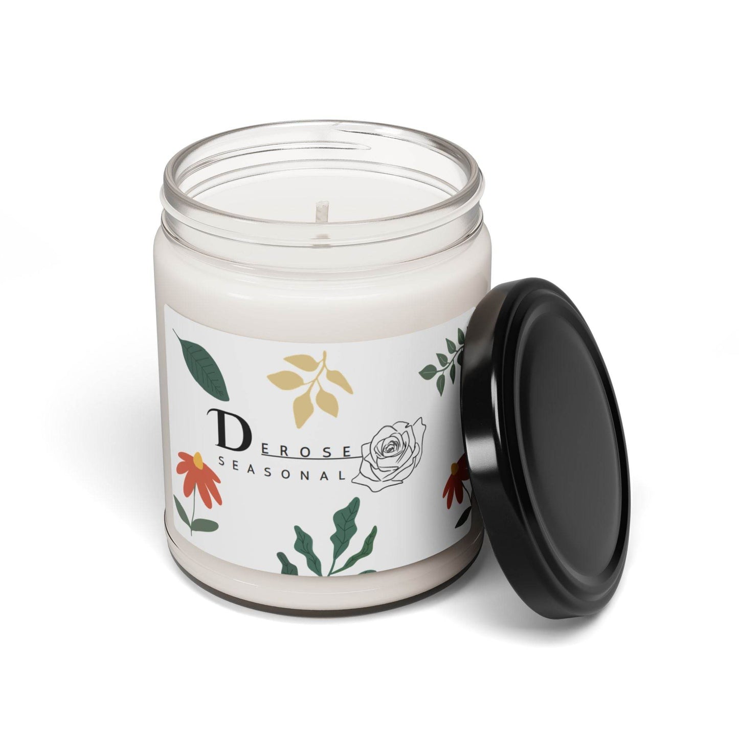 Scented Soy Candle, 9oz - DeRose Seasonal