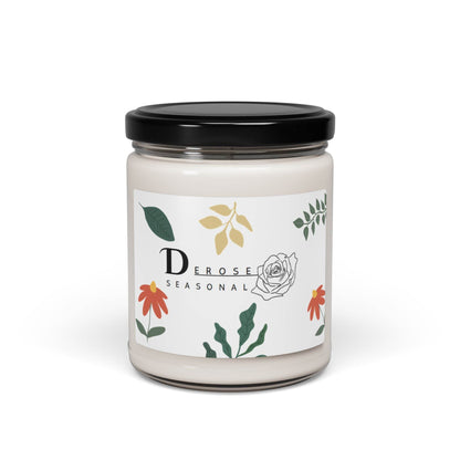 Scented Soy Candle, 9oz - DeRose Seasonal