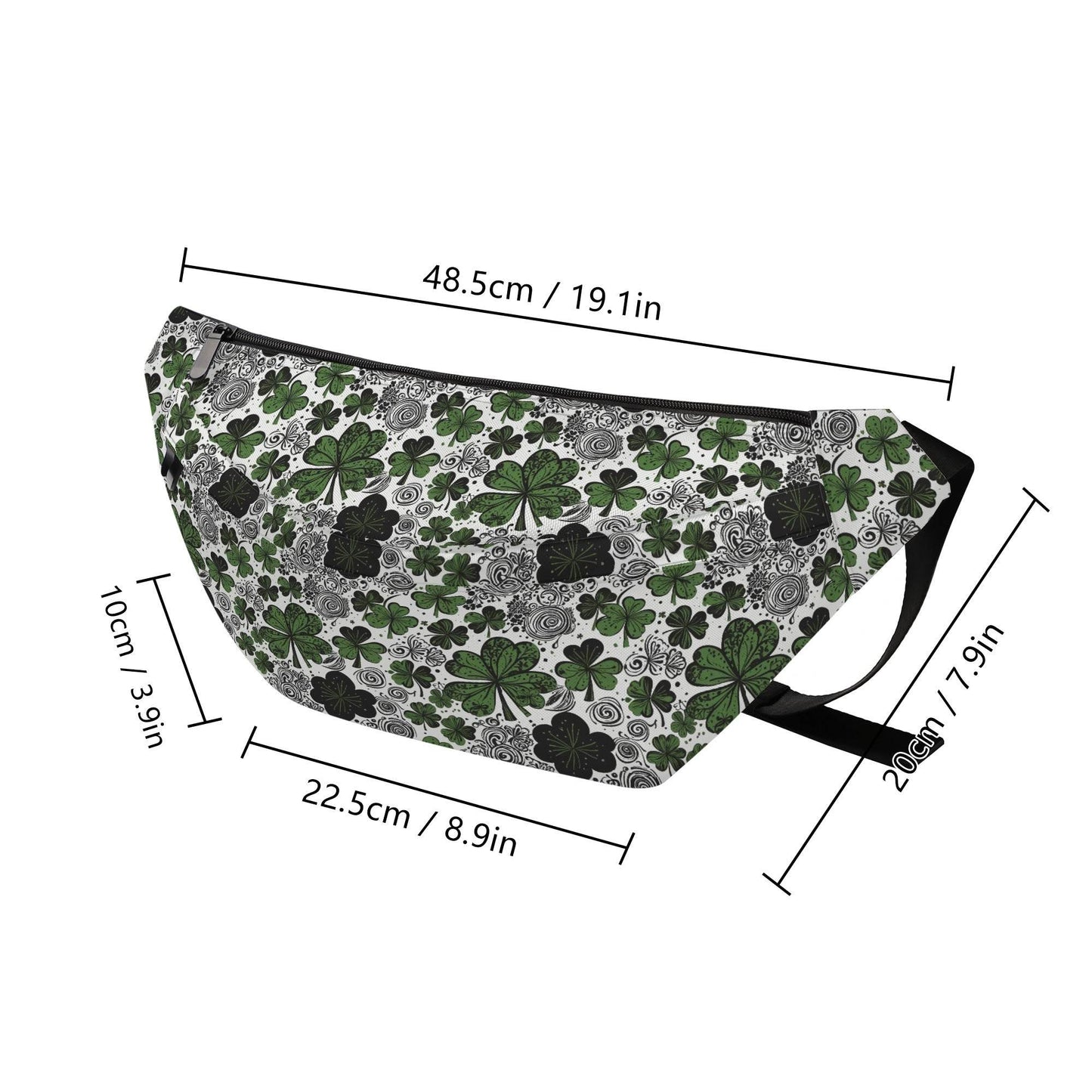 Scribble Clover Fanny Pack - DeRose Seasonal