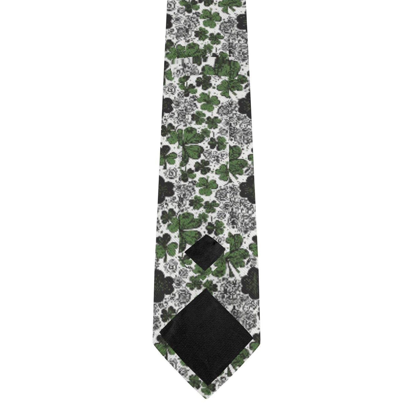 Scribble Clover Men's Necktie - DeRose Seasonal