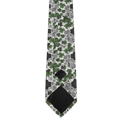 Scribble Clover Men's Necktie - DeRose Seasonal