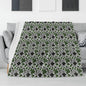 Scribble Clovers Flannel Breathable Blanket 4 Sizes - DeRose Seasonal
