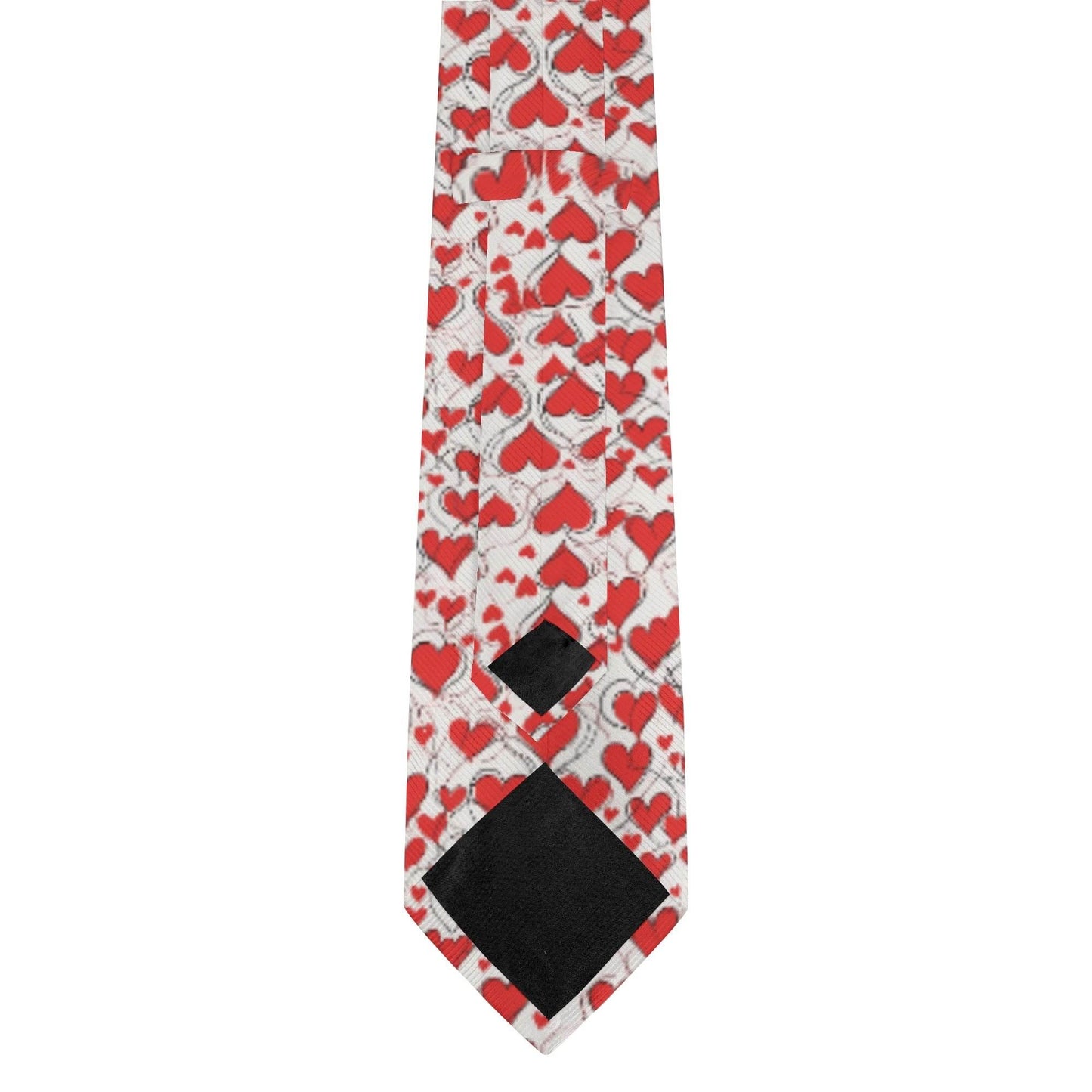 Scribble Hearts Men's Necktie - DeRose Seasonal