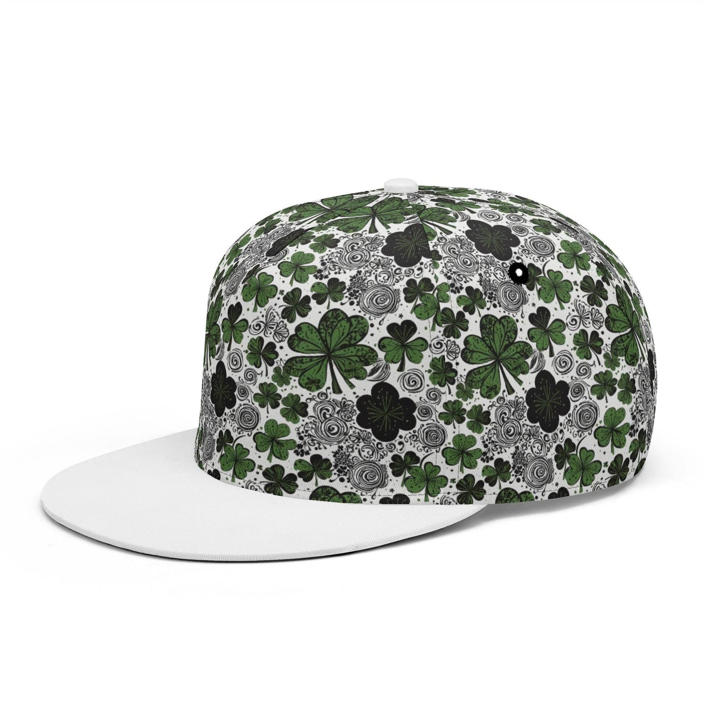 Scribbled Clover Unisex Classic Snapbacks - DeRose Seasonal