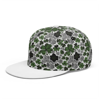 Scribbled Clover Unisex Classic Snapbacks - DeRose Seasonal