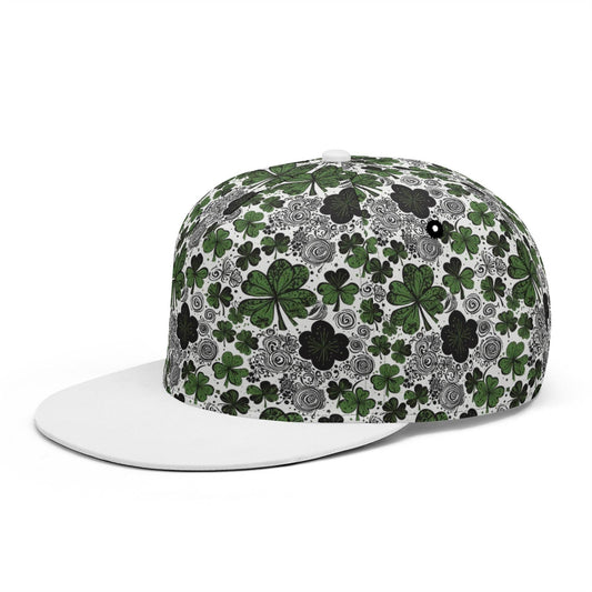 Scribbled Clover Unisex Classic Snapbacks - DeRose Seasonal