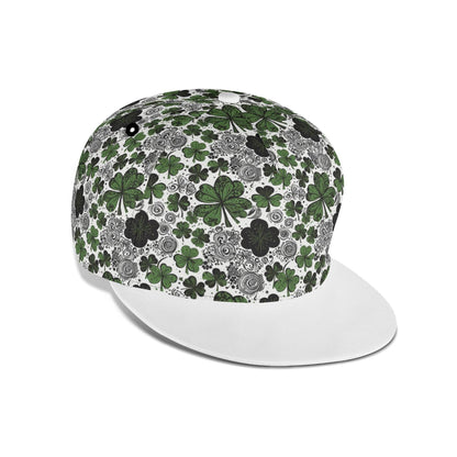 Scribbled Clover Unisex Classic Snapbacks - DeRose Seasonal