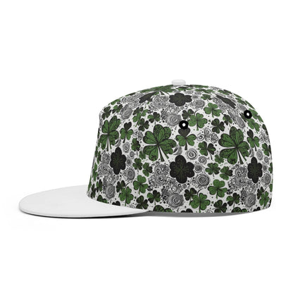 Scribbled Clover Unisex Classic Snapbacks - DeRose Seasonal