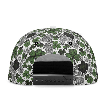 Scribbled Clover Unisex Classic Snapbacks - DeRose Seasonal