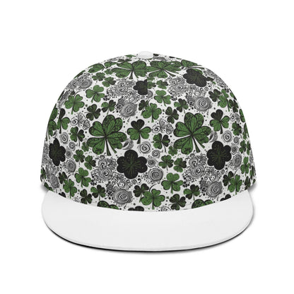 Scribbled Clover Unisex Classic Snapbacks - DeRose Seasonal