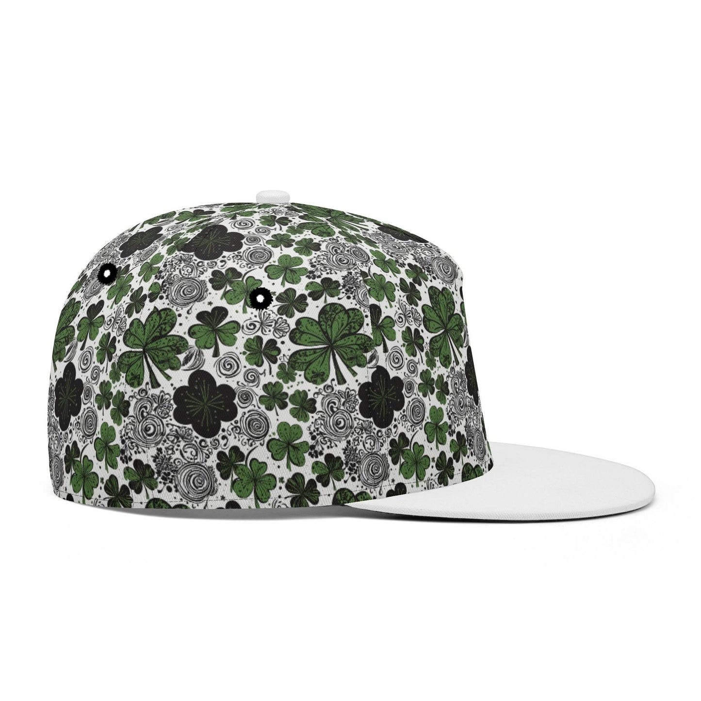 Scribbled Clover Unisex Classic Snapbacks - DeRose Seasonal