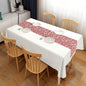 Scribbled Hearts Polyester Table Runner - DeRose Seasonal