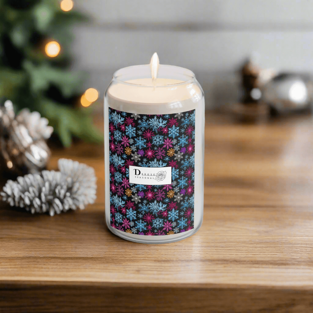Seasonal Scented Candle - 13.75oz Aromatic Decor - DeRose Seasonal