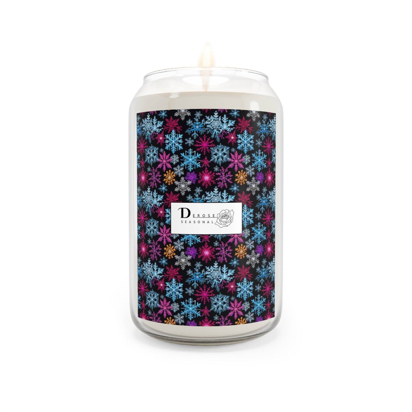 Seasonal Scented Candle - 13.75oz Aromatic Decor - DeRose Seasonal