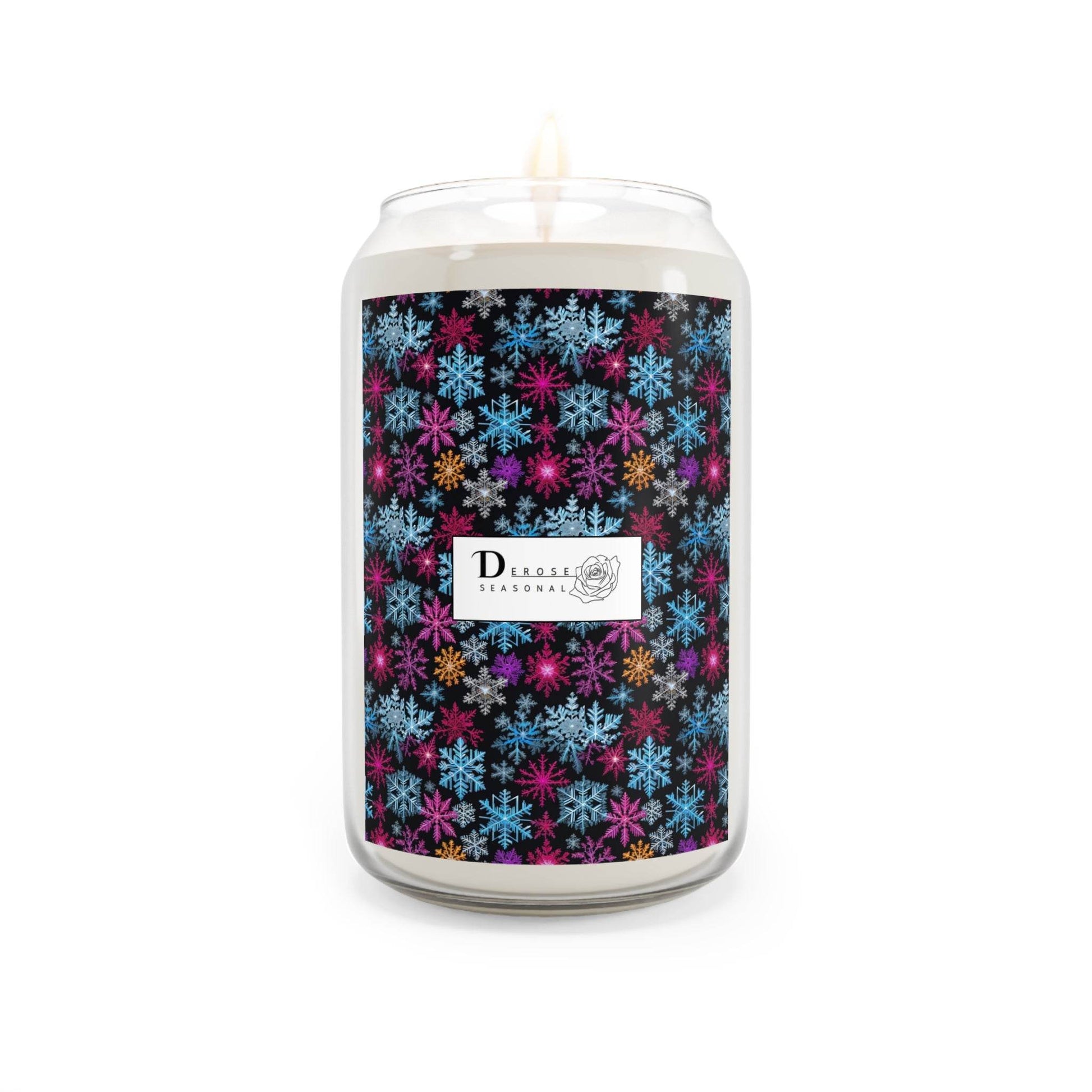 Seasonal Scented Candle - 13.75oz Aromatic Decor - DeRose Seasonal