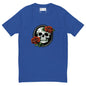 Short Sleeve Skull and Rose Form Fitting T-shirt - DeathDrip Branding - DeRose Seasonal