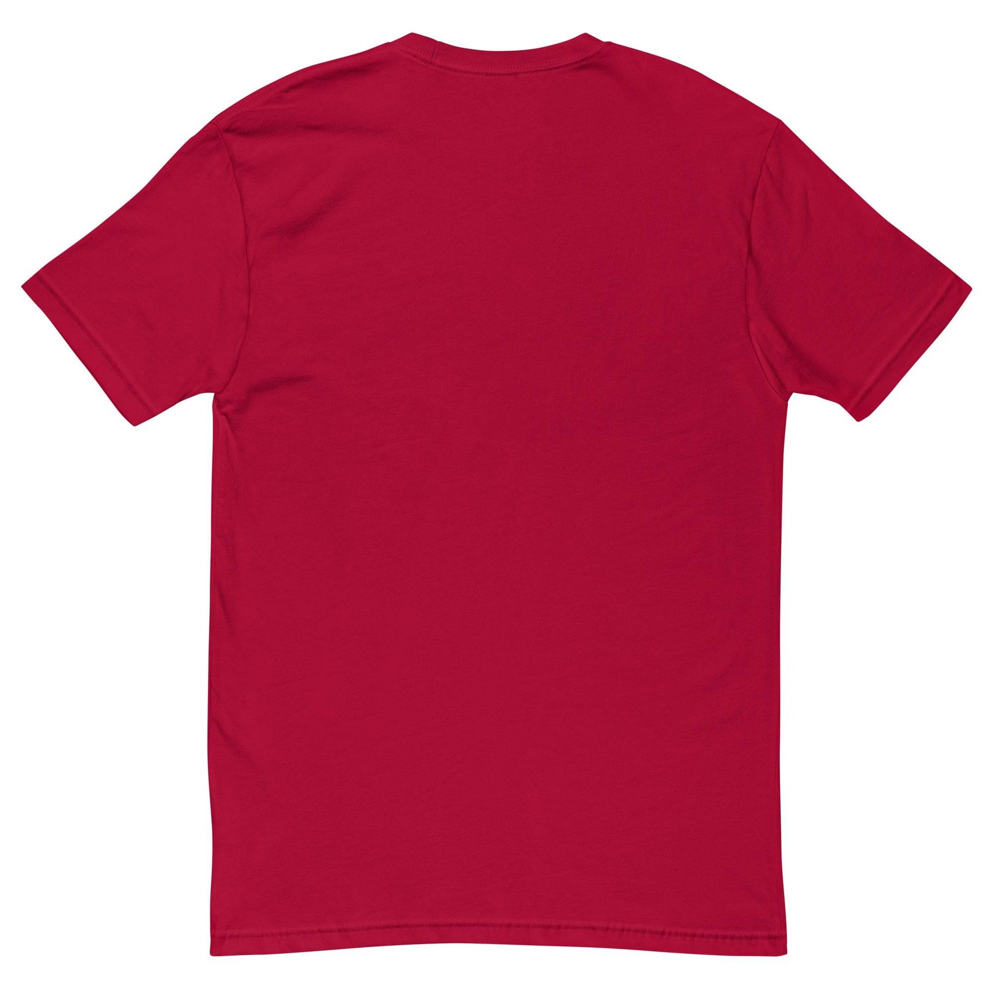 Short Sleeve Skull and Rose Form Fitting T-shirt - DeathDrip Branding - DeRose Seasonal