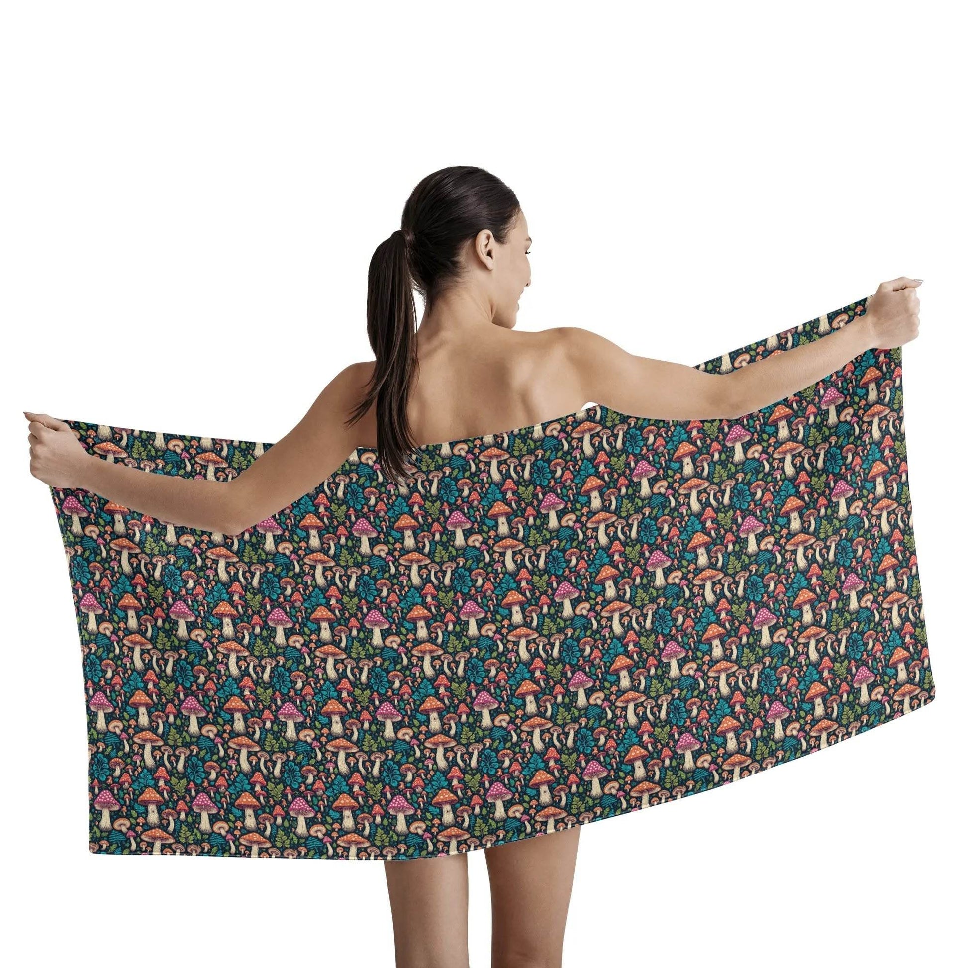 Shroomy Bath Towel - DeRose Seasonal