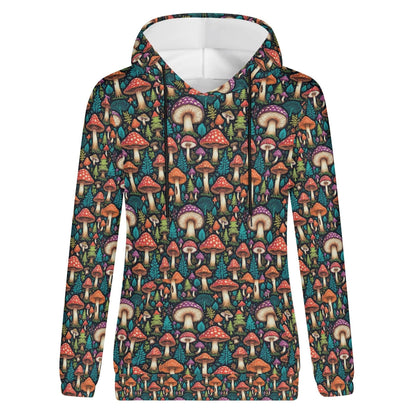 Shroomy Women's Lightweight Pullover Hoodie Sweatshirt - DeRose Seasonal