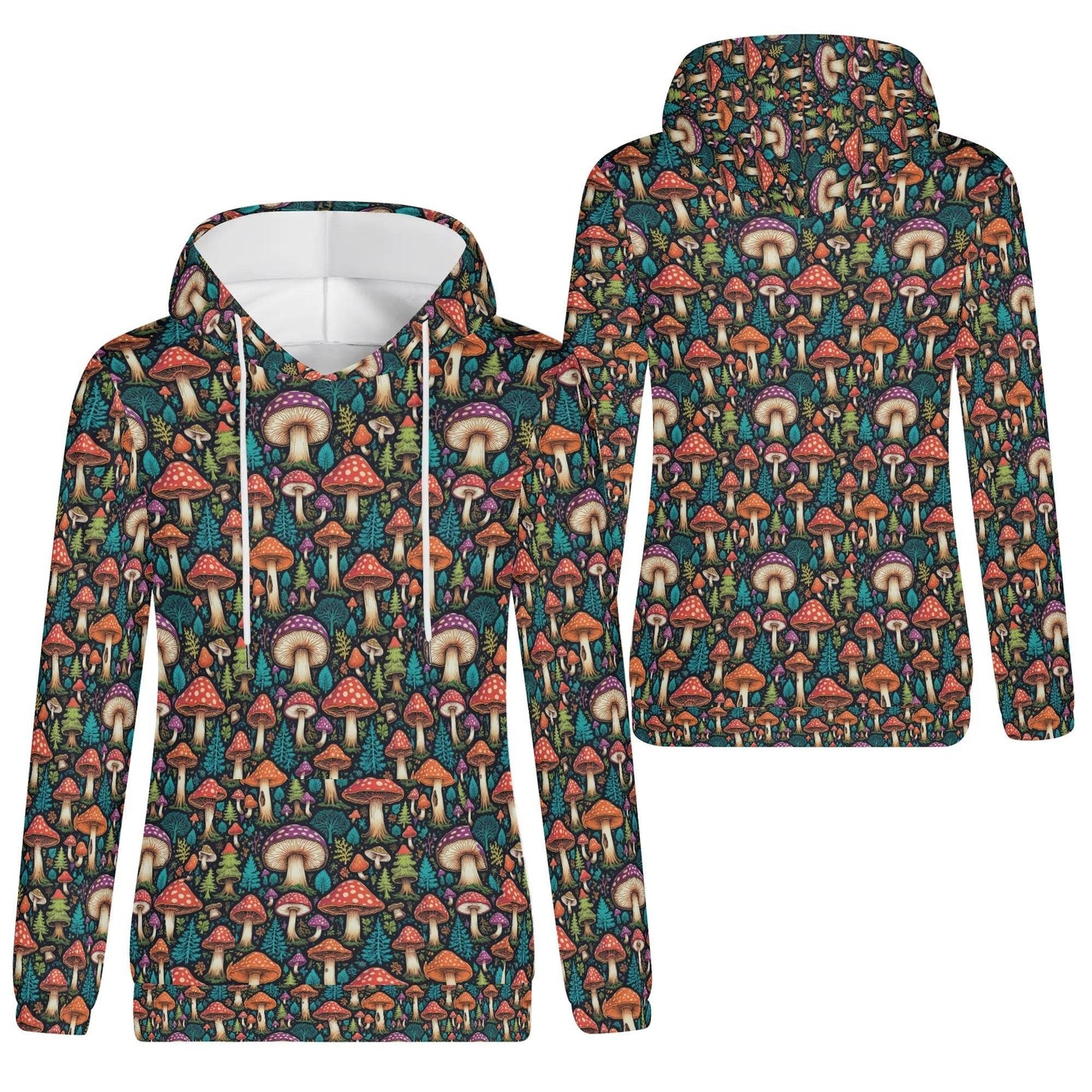 Shroomy Women's Lightweight Pullover Hoodie Sweatshirt - DeRose Seasonal