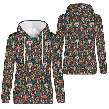 Shroomy Women's Lightweight Pullover Hoodie Sweatshirt - DeRose Seasonal