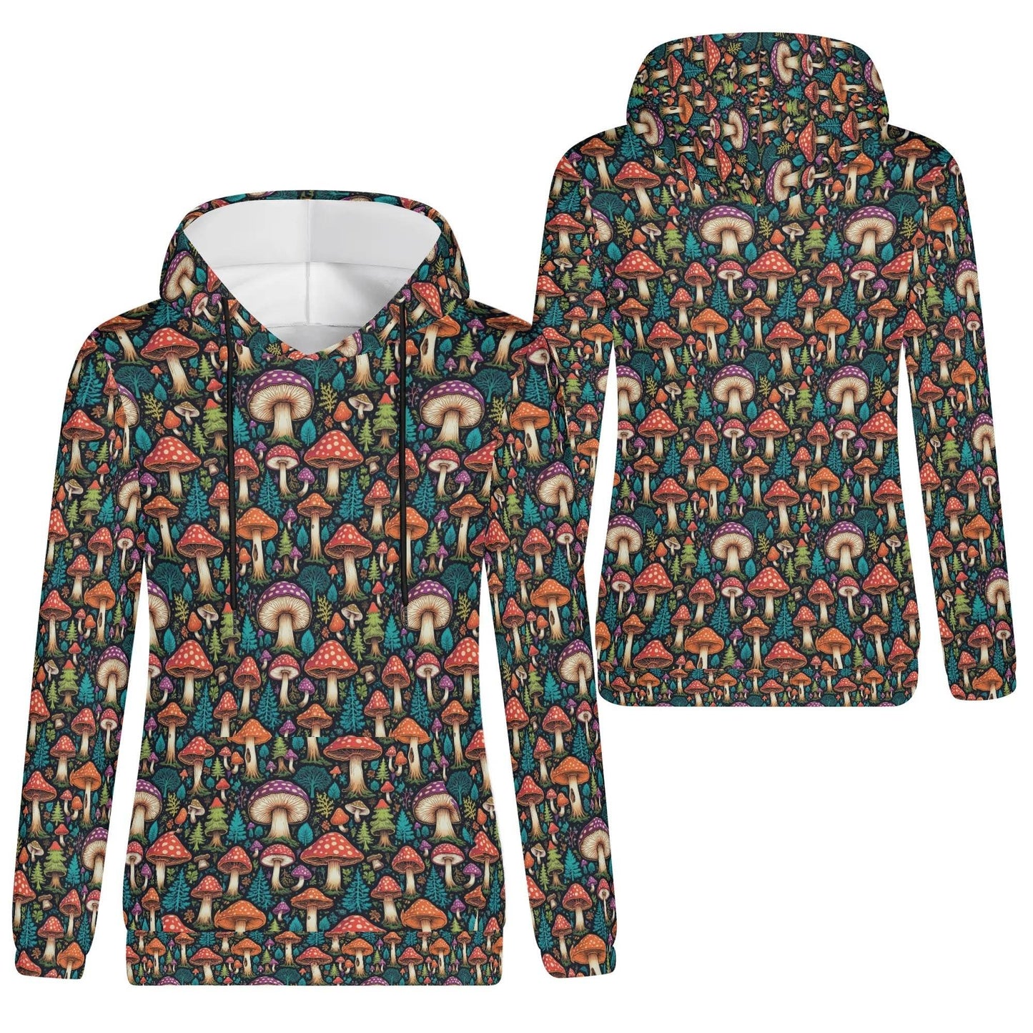 Shroomy Women's Lightweight Pullover Hoodie Sweatshirt - DeRose Seasonal