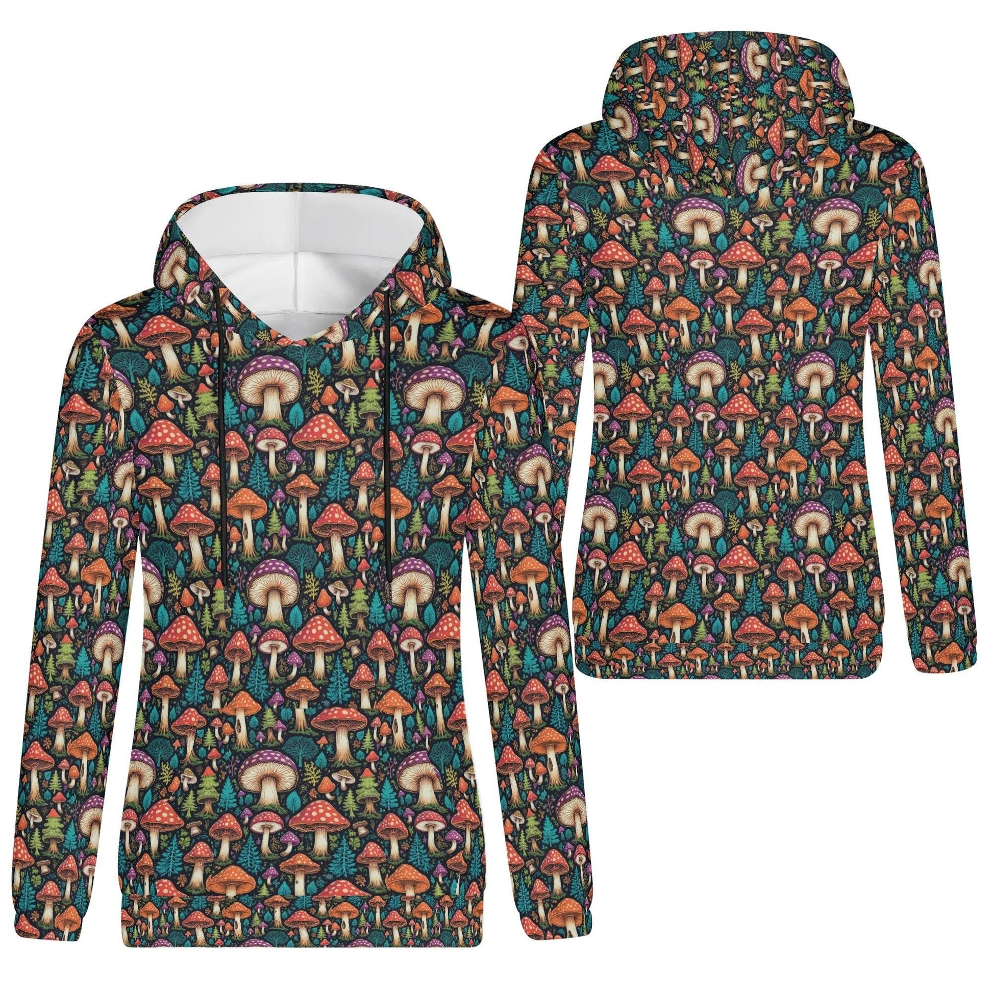 Shroomy Women's Lightweight Pullover Hoodie Sweatshirt - DeRose Seasonal