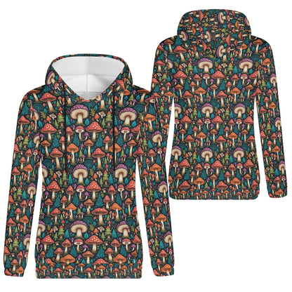 Shroomy Women's Lightweight Pullover Hoodie Sweatshirt - DeRose Seasonal